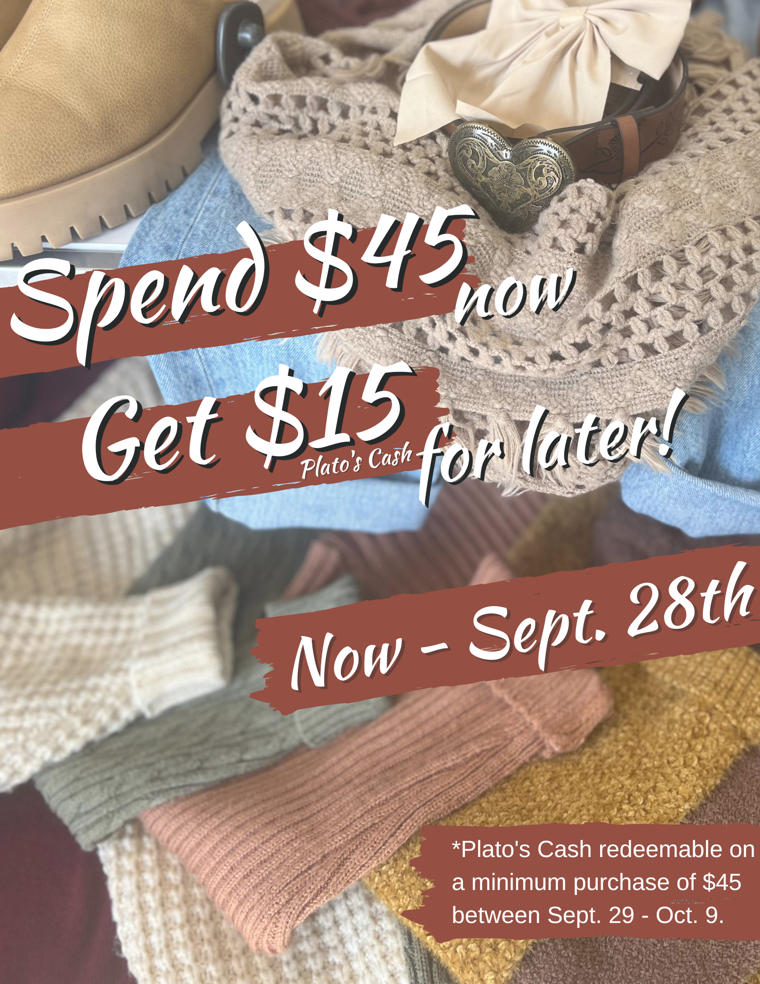 Spend & Get Offer