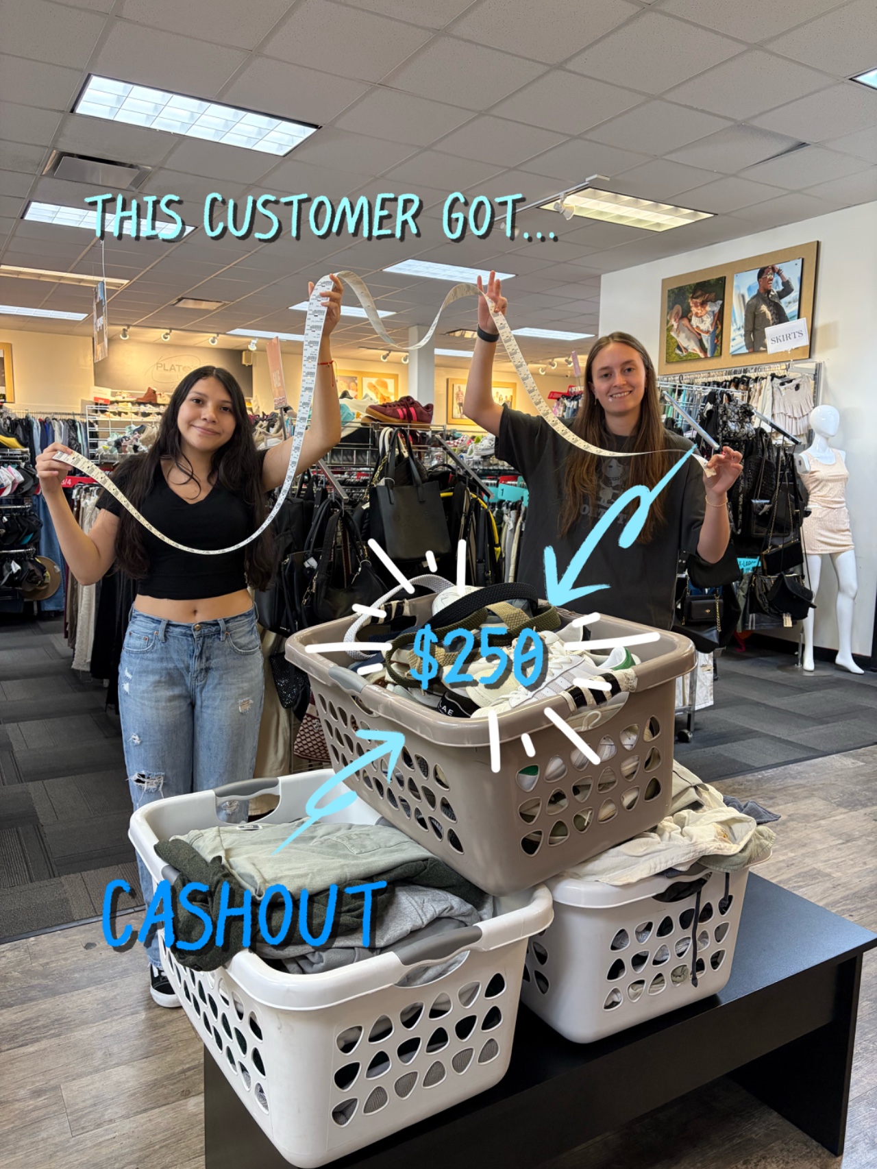 Sell your gently used clothing for cash!