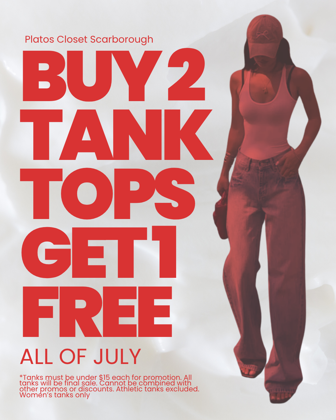Tank top sale