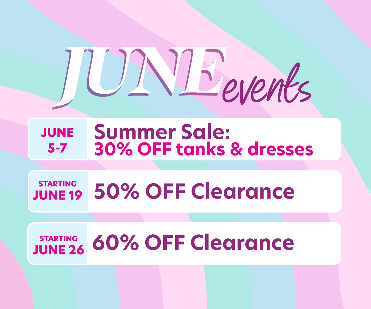 June Events