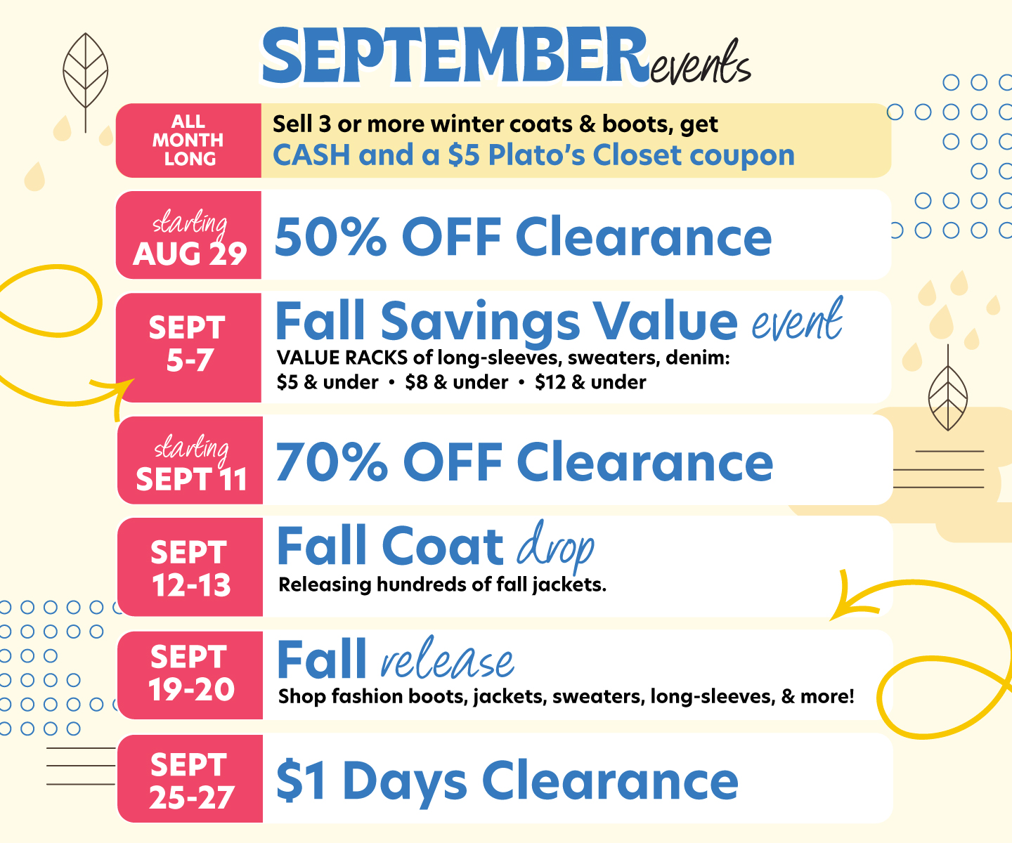 September Events