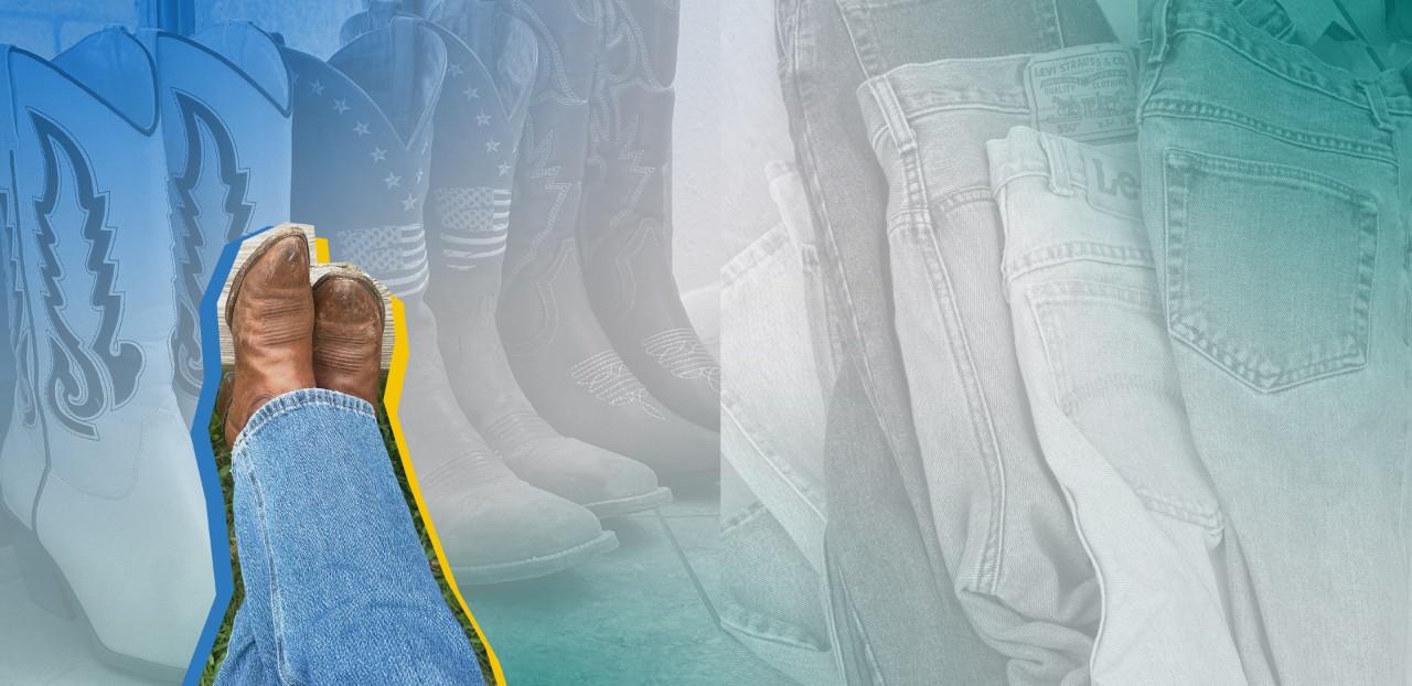 Shop our Boots & Blues Drop