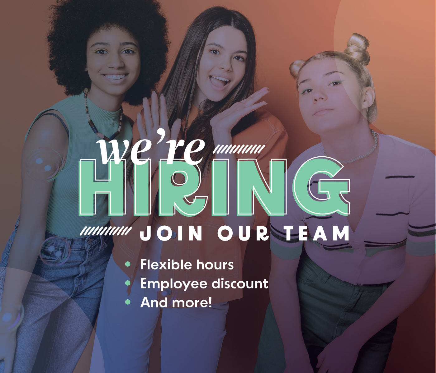 Now hiring