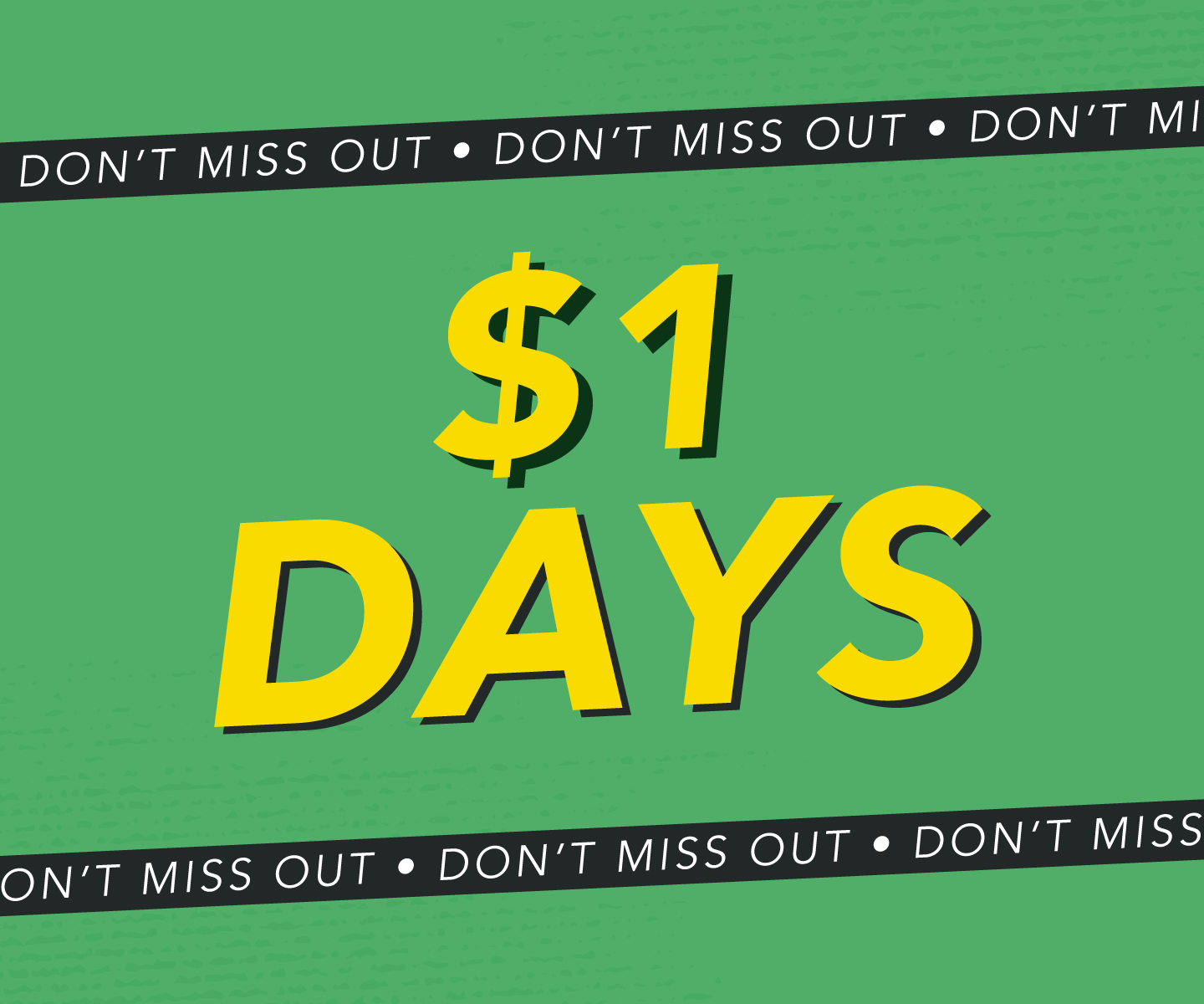 Shop our Dollar Days