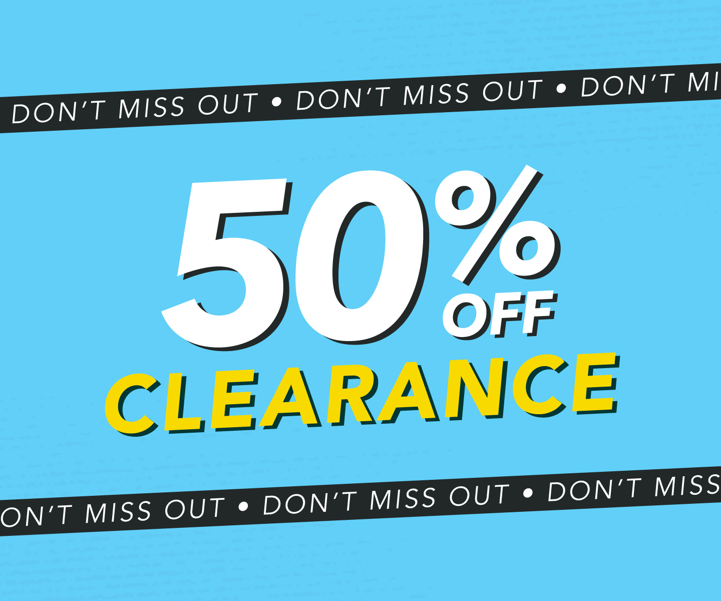 Shop 50% Off Clearance