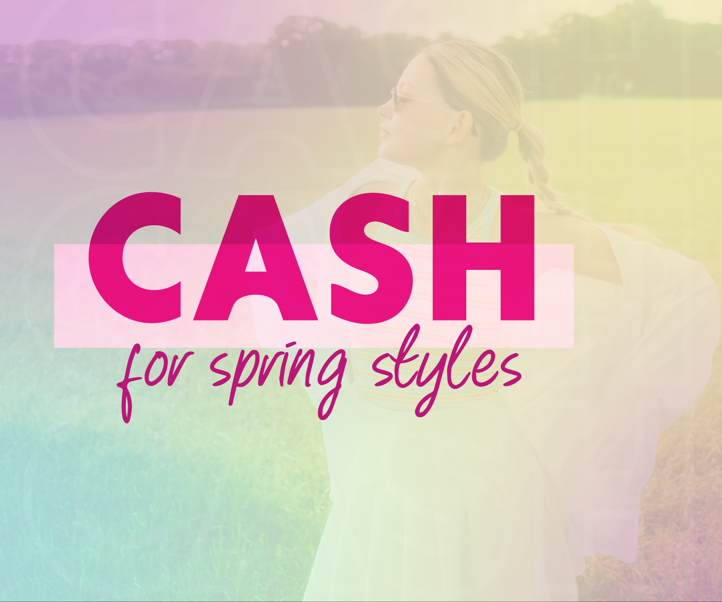 Get paid CASH for Spring Styles