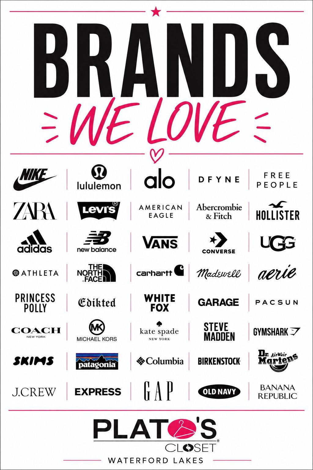 Brands We Love!