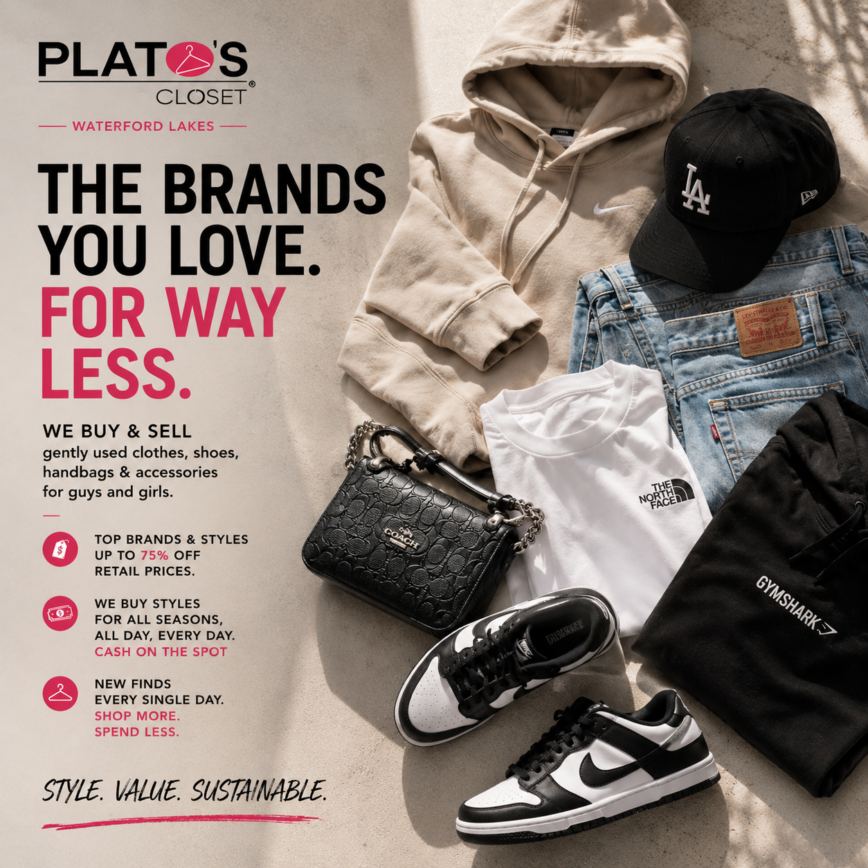 Welcome to Plato's Closet in Waterford Lakes