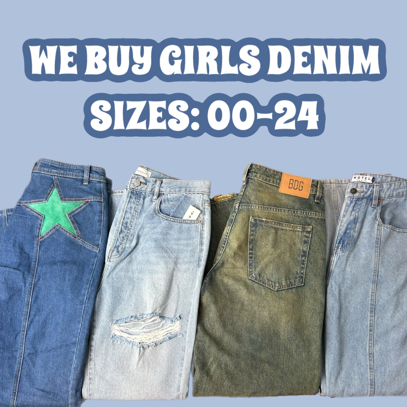 We buy girls' styles