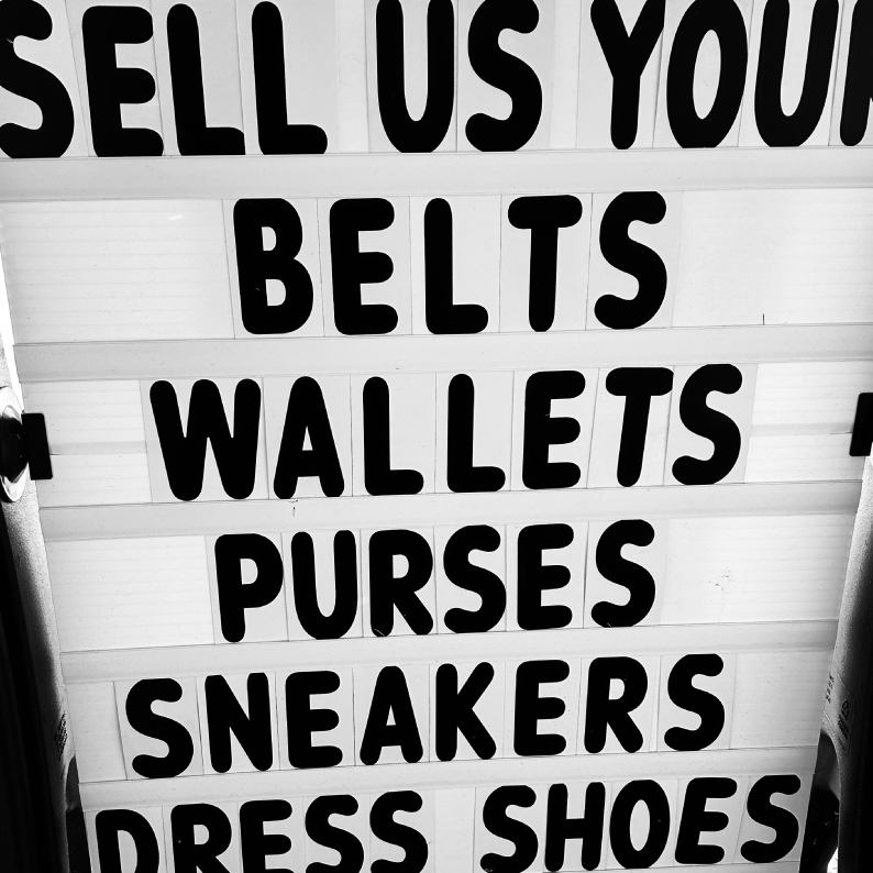 We buy accessories and more!