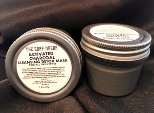 DETOXGLOW ACTIVATED CHARCOAL FACIAL MASK