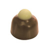 NIPPLE OF VENUS Brandy, port and pecan praline ganache in milk chocolate