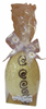 Hollow white chocolate art egg 165mm high $30.00