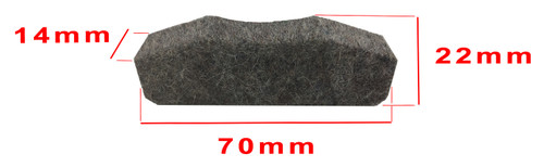 Replacement End Seals | Pre-Soaked Felt Seal