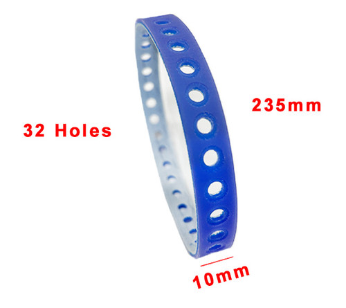 Replacement slow down belt Blue for KBA presses made of EPDM High Heat Materials for UV presses