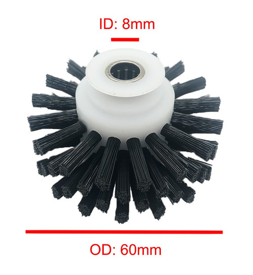 Replacement Feeder Brush Wheel for KBA with Pulley