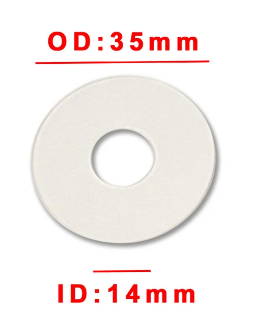 Flat Poly Suckers - 1-3/8" X 9/16" X 1/32", Translucent Poly Bag (25)
