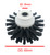Replacement Feeder Brush Wheel for KBA with Pulley