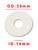 Flat Poly Suckers - 1-3/8" X 9/16" X 1/32", Translucent Poly Bag (25)