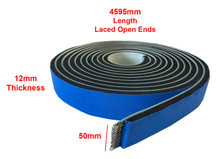 Replacement conveyor Sponge Belt for SBL-TS 1000 Folder Gluer Machine, 12mm x 50mm x 4595mm L - same Lace -Open Ends- Replaces 2LA12504595