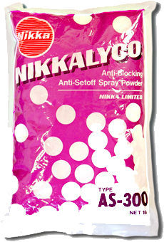 Nikka Limited - Nikkalygo - AS 300 - Anti Blocking -  Anti Setoff Spray Powder