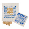 Barbara Shaw modern Matza Cover and Afikoman Passover Set Modern letter Design