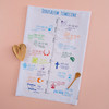 Jerusalem Time Line Dish Towel For the Home