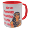 Beautiful Queen Esther Purim inspirational coffee mug 