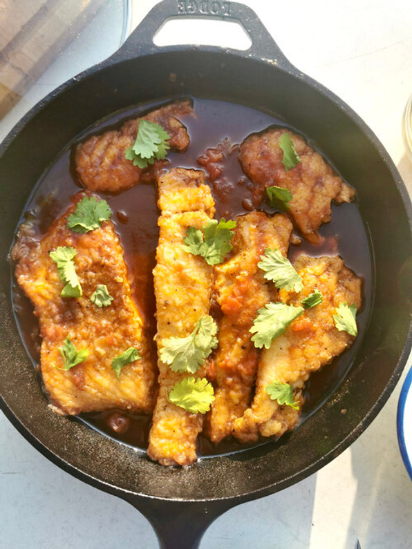 Sephardi Fish Dish - Chreimeh