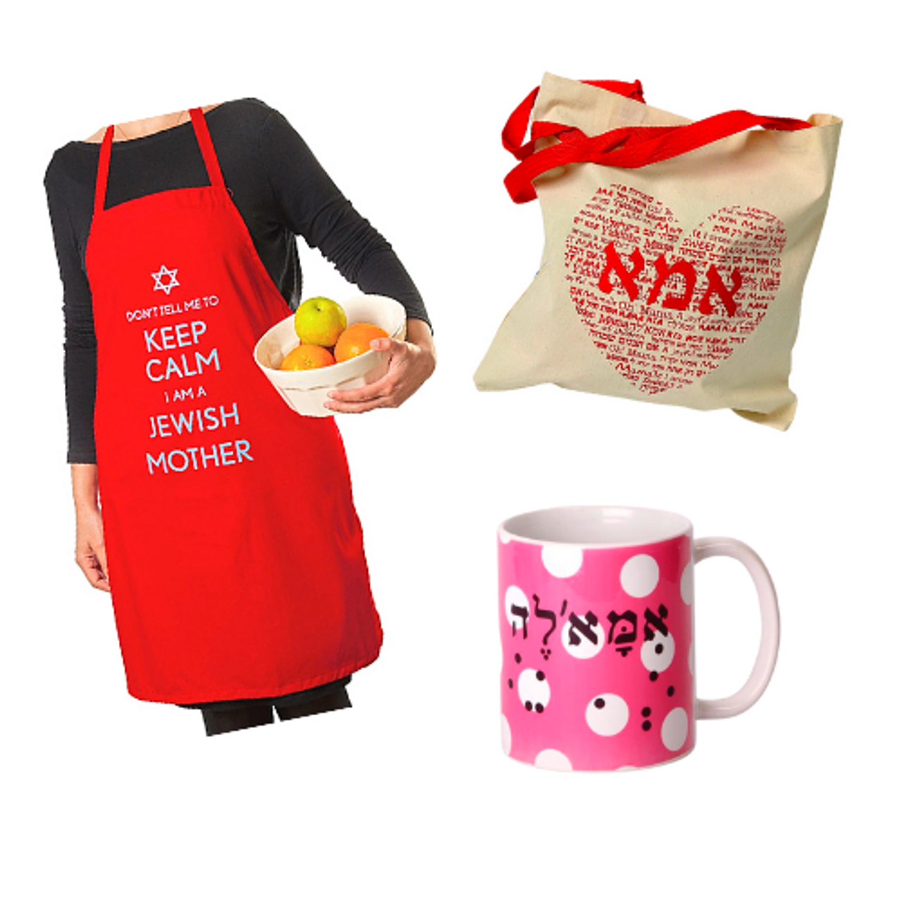 Ima /Mom Apron (Red) For Mother's Day