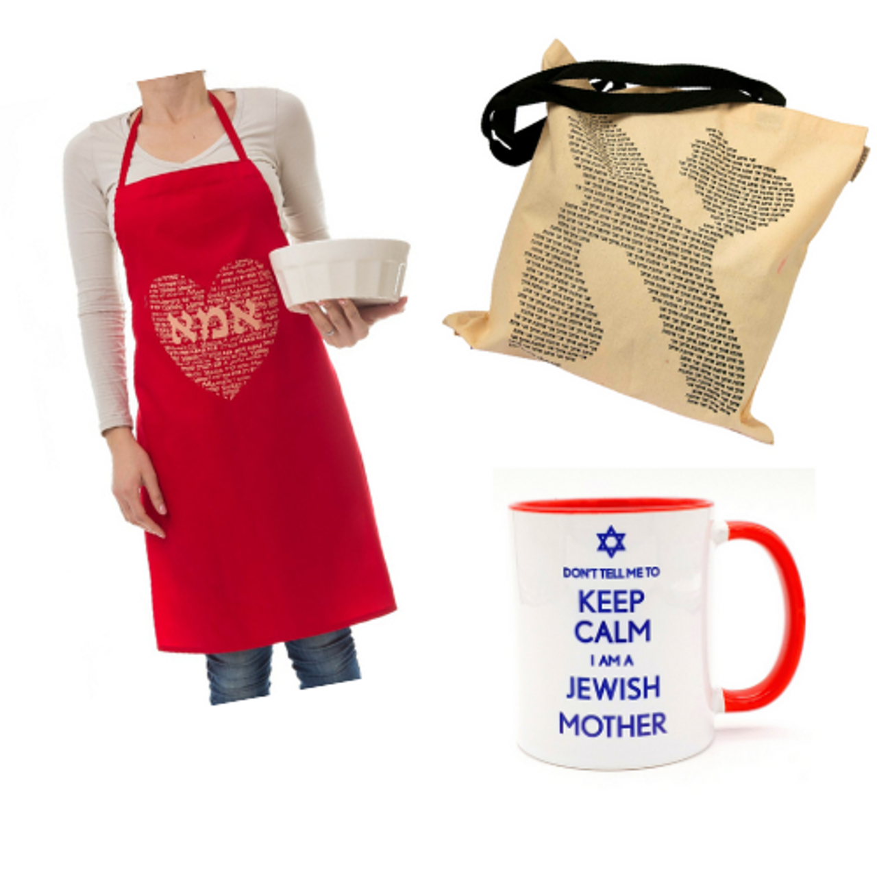 Ima /Mom Apron (Red) For Mother's Day