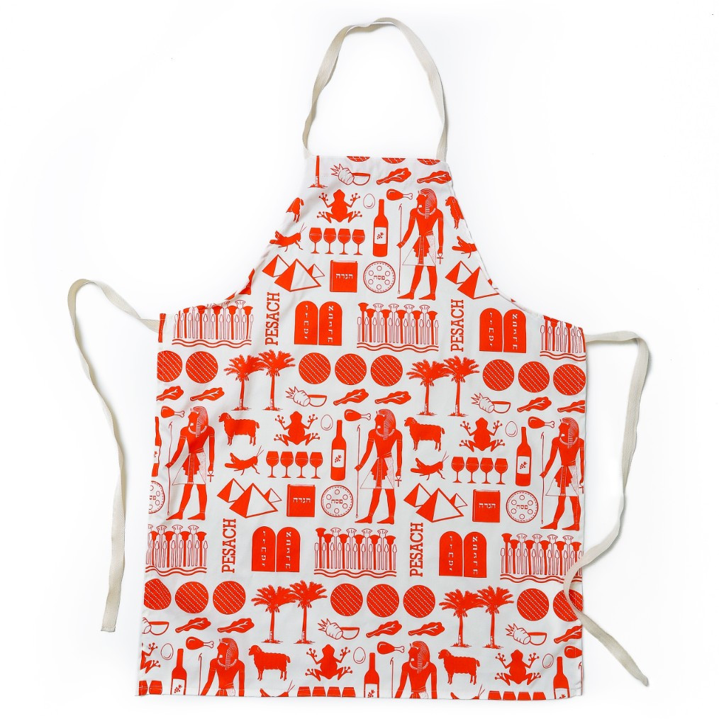 Barbara Shaw Gifts Icons of Passover Apron - Thumbnail 2