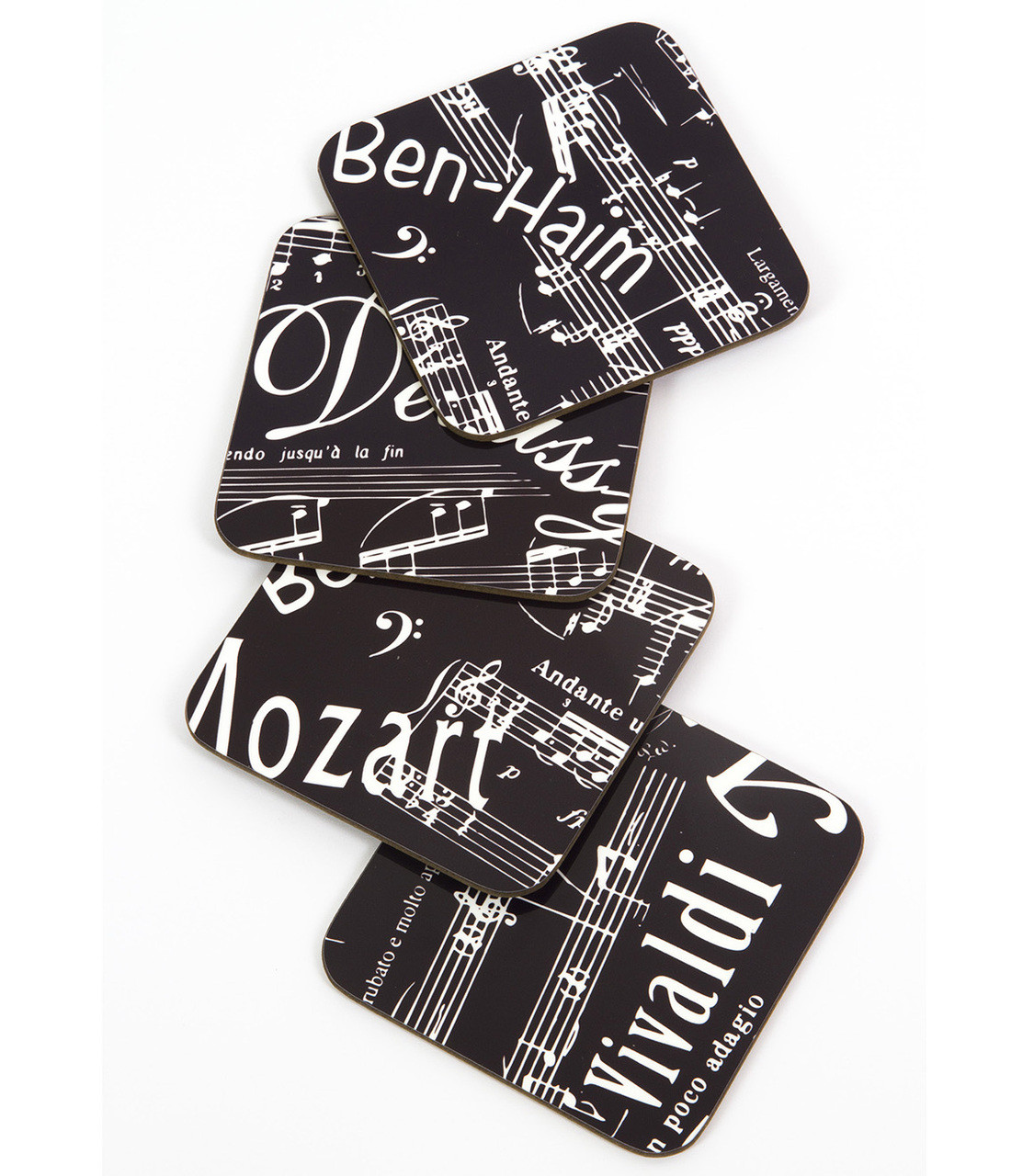 Barbara Shaw Gifts Music Notes Coasters - Thumbnail 2