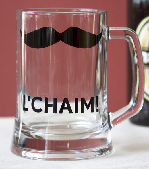 L'chaim! Pint Beer Glass  - English