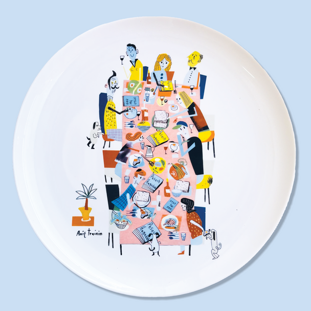 Modern Family Seder Plate