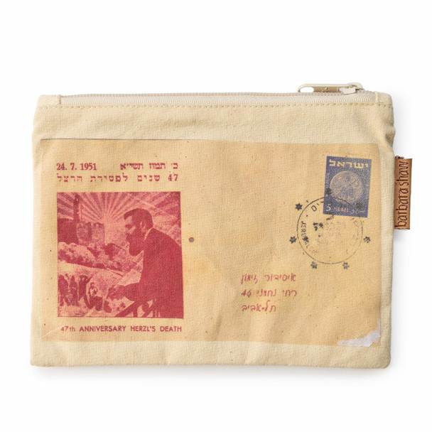 Herzel on the balocny Canvas zipper purse