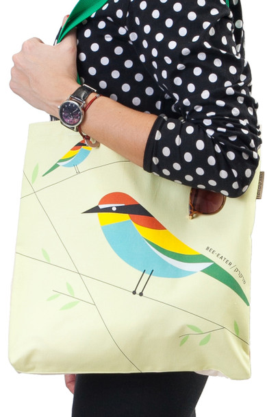 Canvas Tote Bag - 'Flights of Fancy' Bee-Eater Bird