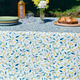 Lemon pattern FRENCH PROVENCAL easy clean coated cotton tablecloth 