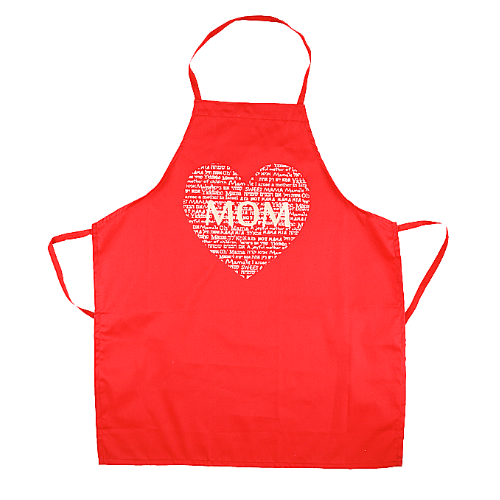 Ima /Mom Apron (Red) For Mother's Day