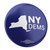 New York State Democratic Party (2.25" Mylar Button -- Pack Of Two!) New York State Democratic Party (2.25" Mylar Button -- Pack Of Two!)