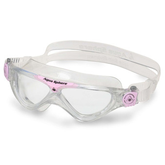 Vista Mask Kid Clear-Pink-Clear