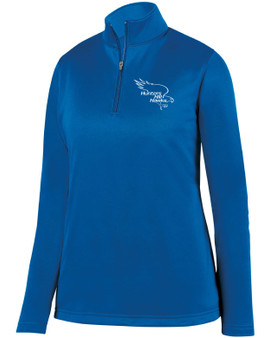  Augusta Sportswear Ladies Wicking Fleece Quarter-Zip - Hunters Hill