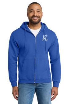Virginia Vale Adult Zip Hoodie Port Co