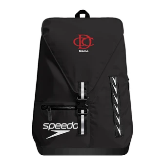 DCC Speedo 35L Team Rucksack backpack with name and logo 