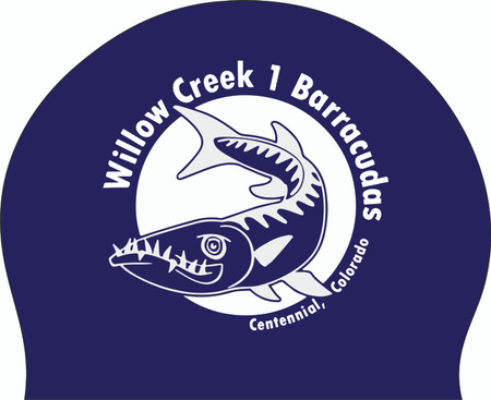 Navy Silicone Cap - WC1  NO NAME