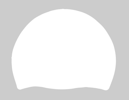 White Silicone Cap - Skyline  Synchro
