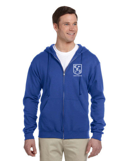  Adult Jerzee Zip - Crestmoor (Includes logo)