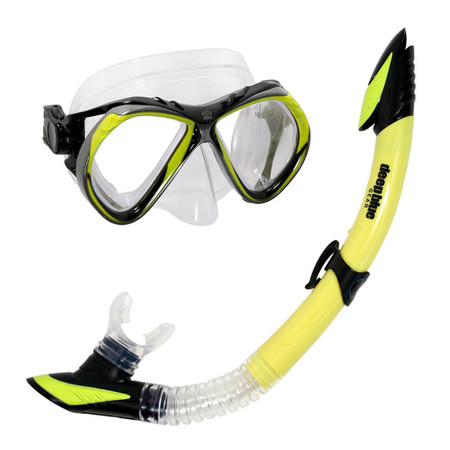 Deep Blue Gear Del Sol 2 Combo DBG-CK-2900-YLClear Silicone / Yellow 
