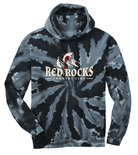 RRCC Adult Tie Die Pullover W/Logo