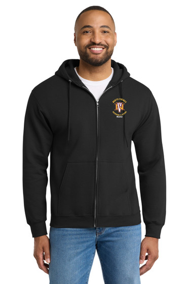 Vikings-North H.S.  Adult Zip Hoodie Port Co